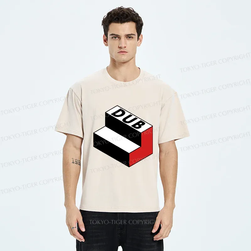 Tokyo-Tiger Dubstep Funny Washed T-Shirt