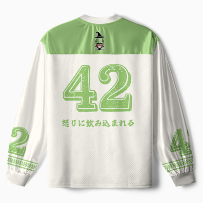 Tokyo-Tiger Angry Wizard Frog Meme Paneled Long Sleeve Jersey
