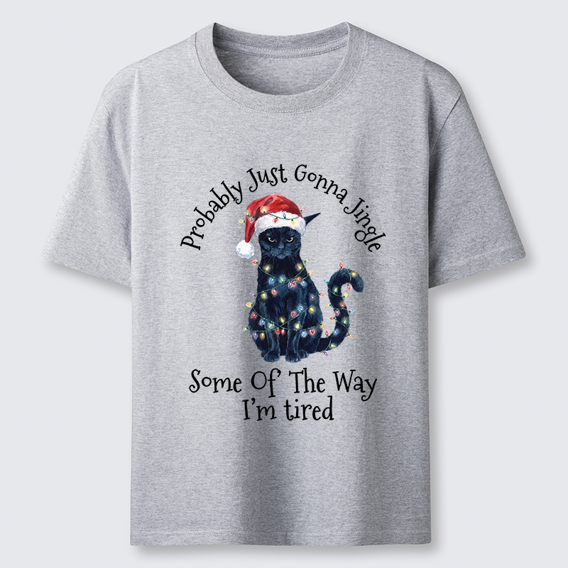 Tokyo-Tiger Tired Christmas Cat Meme Classic T-Shirt