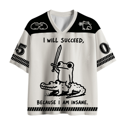 Tokyo-Tiger Warrior Frog Funny Meme Mesh Jersey