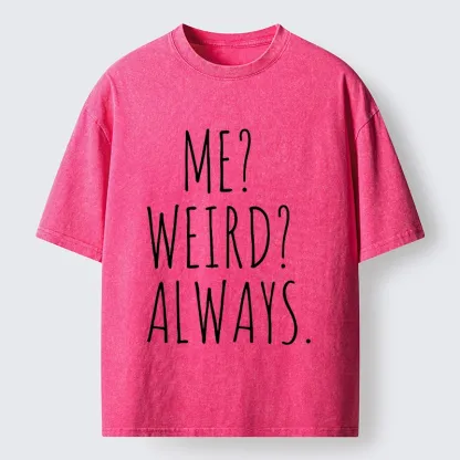 Tokyo‑Tiger Funny Weird Vibe Washed T‑Shirt
