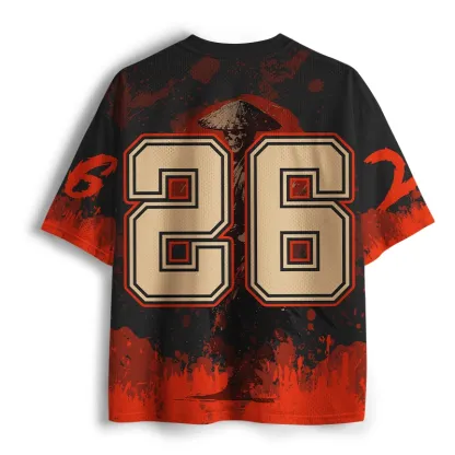 Tokyo-Tiger Ghost Samurai Mesh Jersey
