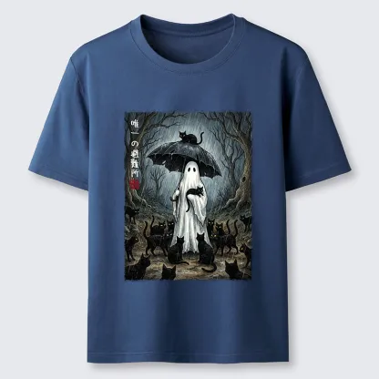 Tokyo-Tiger Ghost Cat Shelter Classic T-Shirt