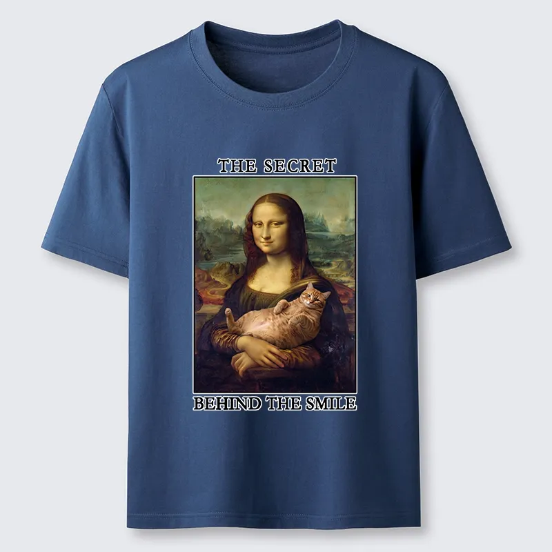 Tokyo-Tiger Mona Lisa Cat Meme Classic T-Shirt
