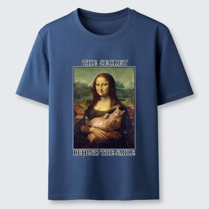 Tokyo-Tiger Mona Lisa Cat Meme Classic T-Shirt