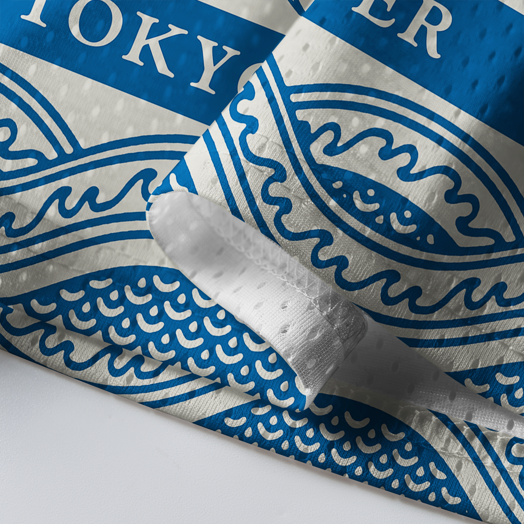 Tokyo-Tiger Azure Dragon Porcelain Mesh Jersey