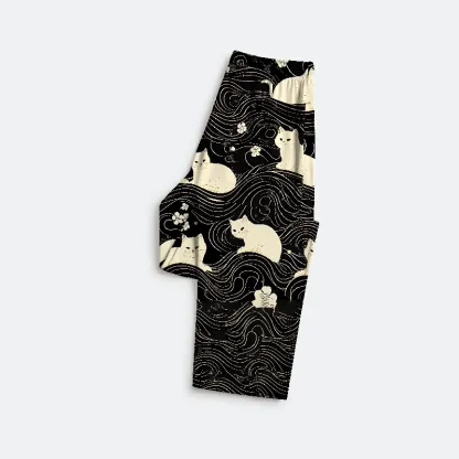 Tokyo-Tiger Mysterious Cat Family Pajama Sets