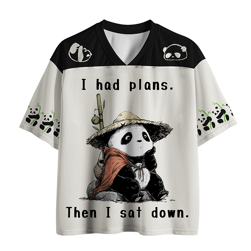Tokyo-Tiger Maybe Later Panda Mesh Jersey