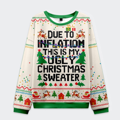 Tokyo-Tiger This Is My Christmas Sweater Christmas Ugly Sweatshirt