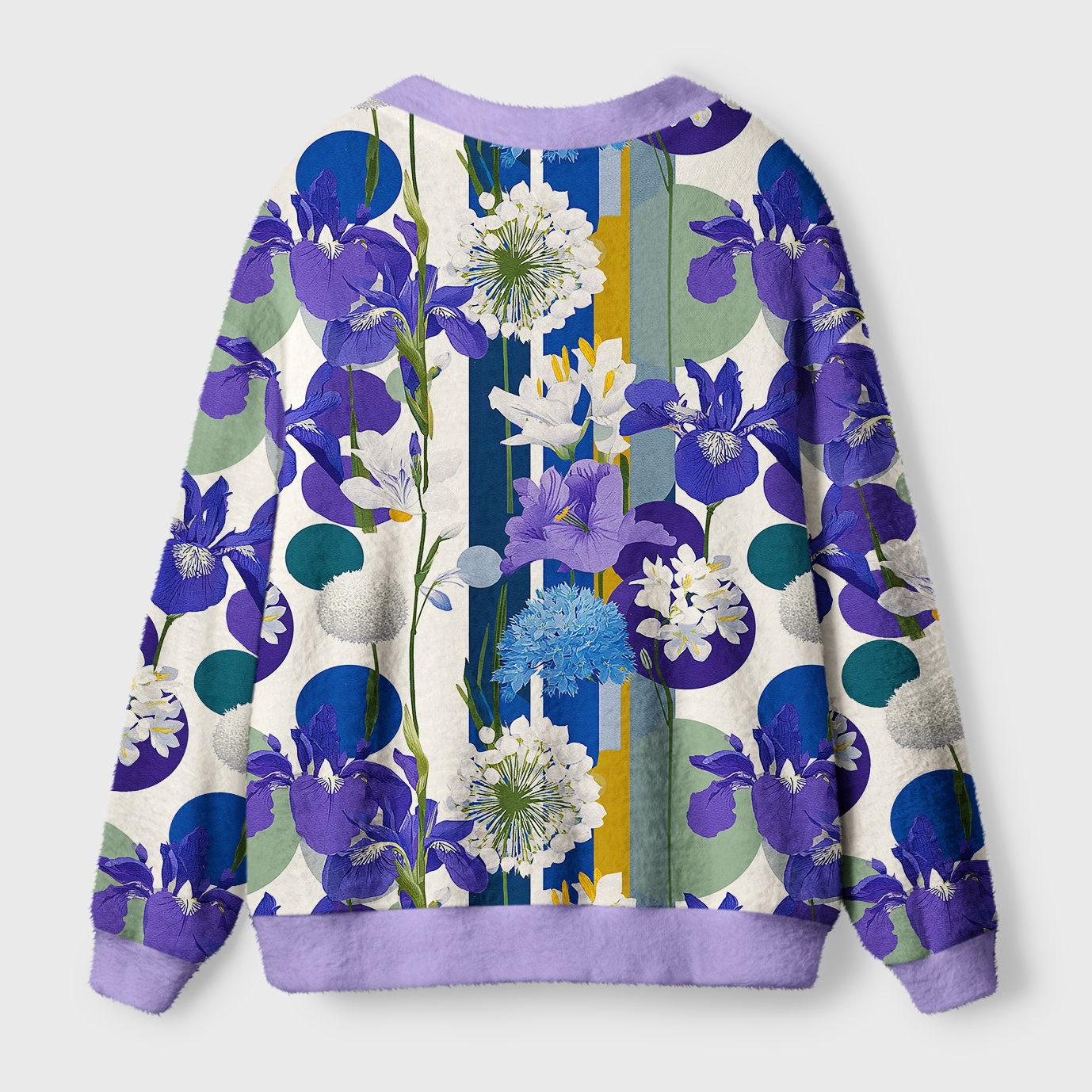 Tokyo-Tiger Canvas of Iris Ugly Cardigan Sweater