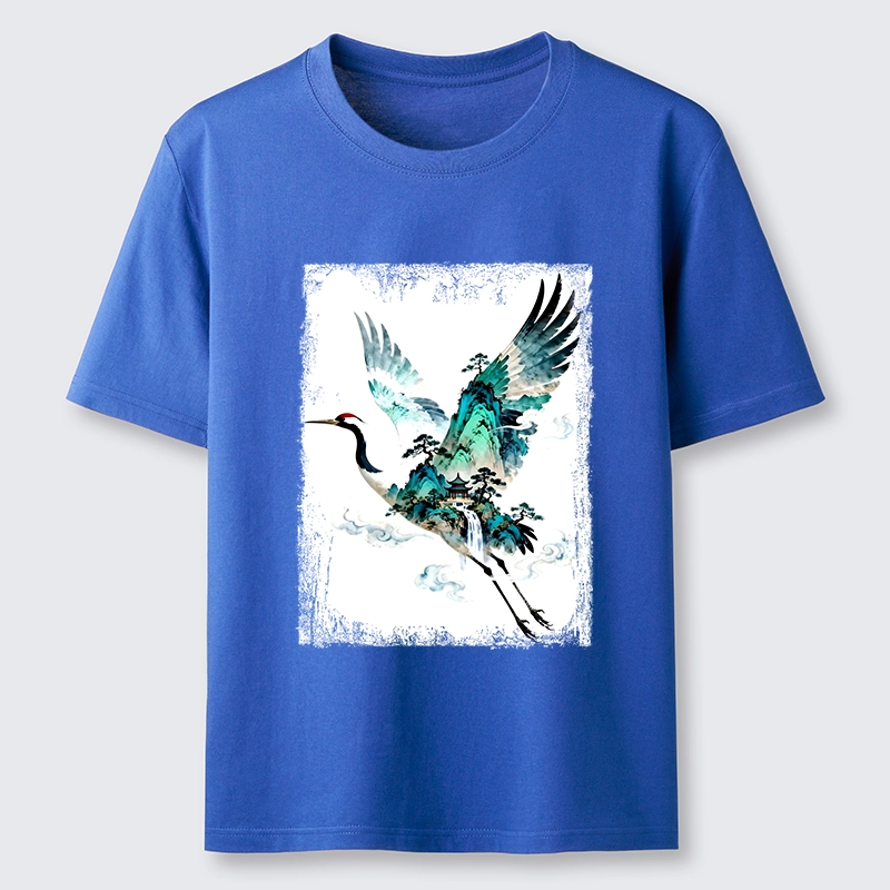 Tokyo-Tiger Mountain Crane Spirit Classic T-Shirt