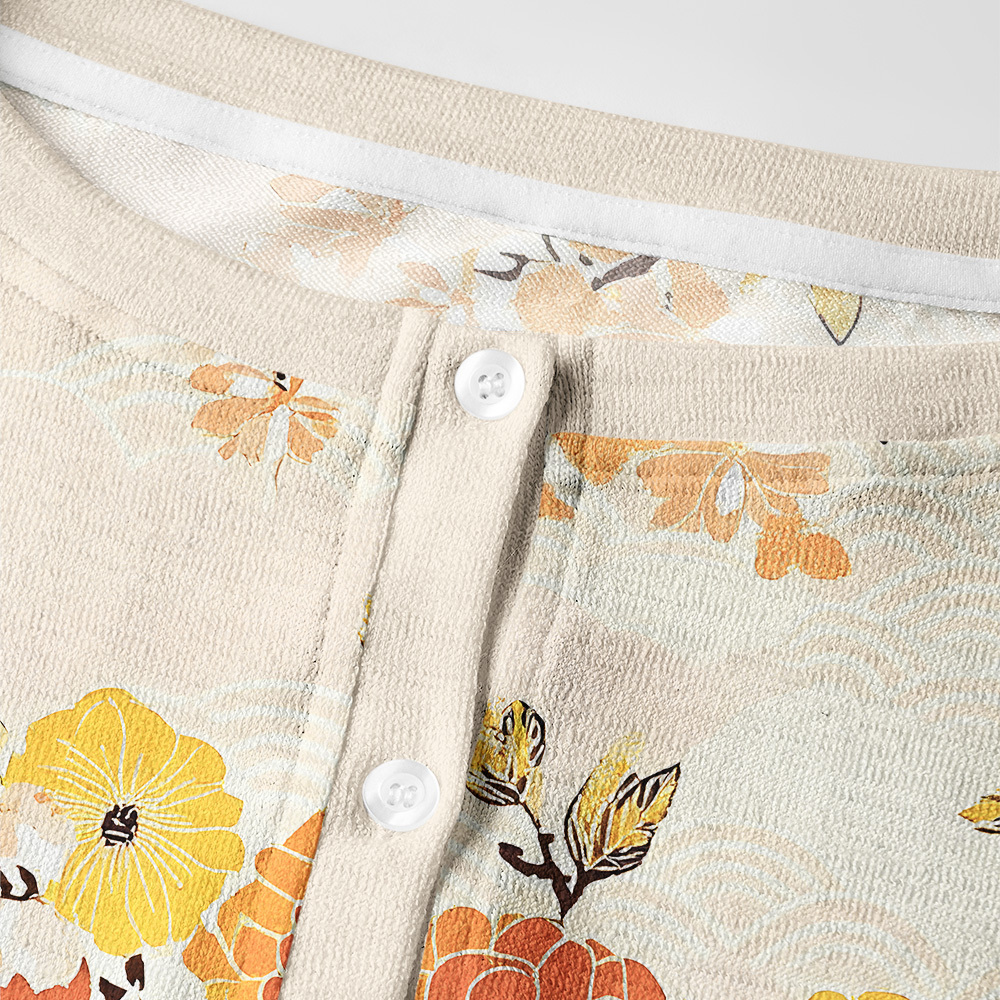 Tokyo-Tiger Fruitful Flower Women's Lightweight Cardigan