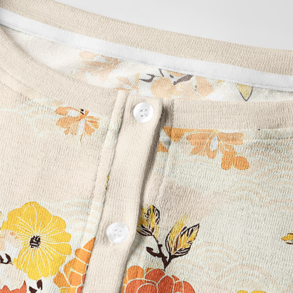 Tokyo-Tiger Fruitful Flower Women's Lightweight Cardigan