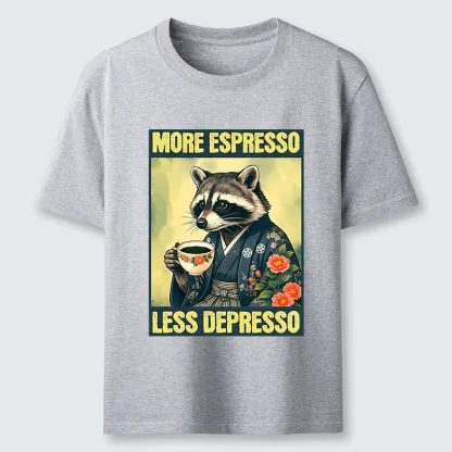 Tokyo-Tiger Coffee Fix Energy Raccoon Classic T-Shirt