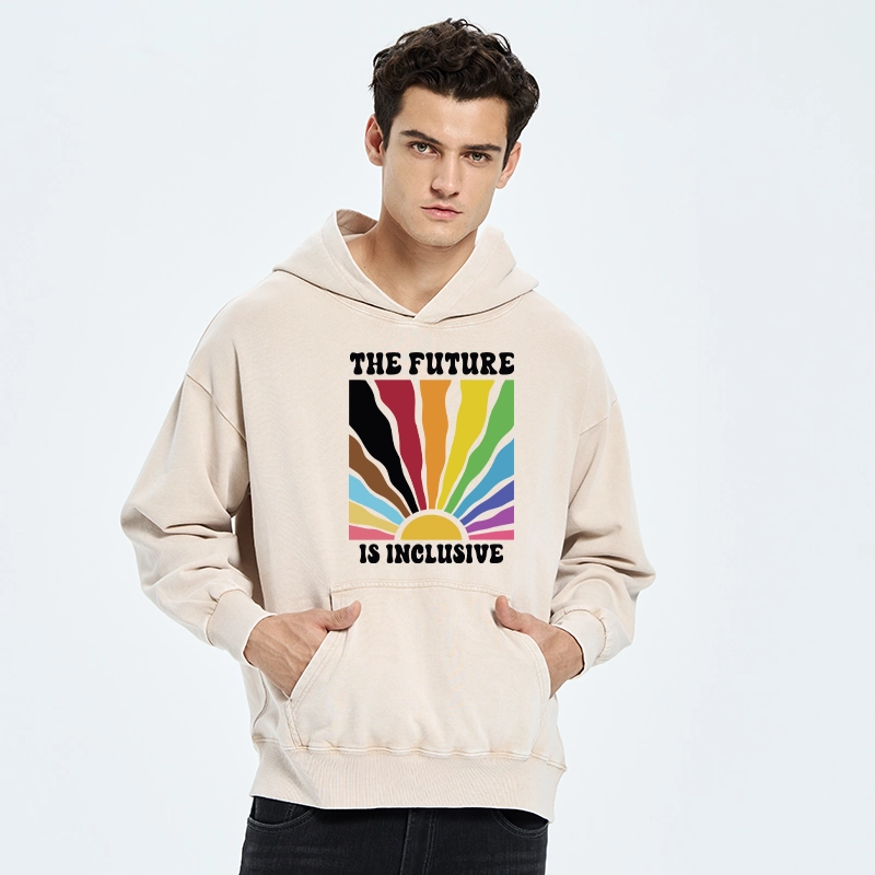 Tokyo-Tiger Pride Future Is Inclusive Washed Hoodie