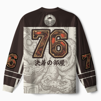 Tokyo-Tiger Mythic Game Battle Paneled Long Sleeve Jersey
