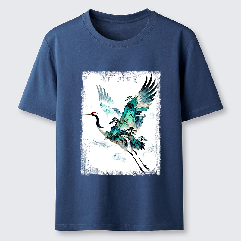 Tokyo-Tiger Mountain Crane Spirit Classic T-Shirt