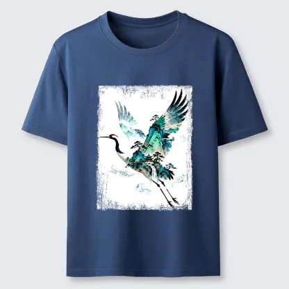 Tokyo-Tiger Mountain Crane Spirit Classic T-Shirt