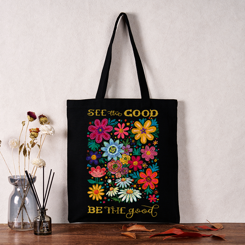 Tokyo-Tiger Flower：See The Good Be The Good Tote Bag