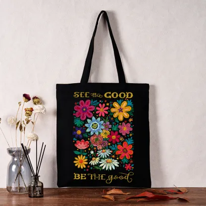 Tokyo-Tiger Flower：See The Good Be The Good Tote Bag