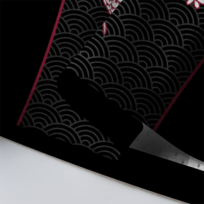 Tokyo-Tiger Red Koi Wave Mesh Jersey