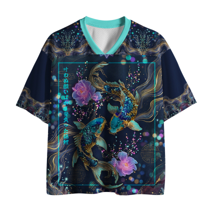 Tokyo-Tiger Unfulfilled Wish Koi Mesh Jersey