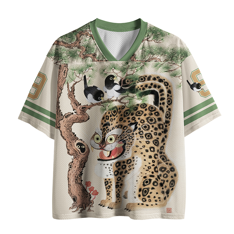 Tokyo-Tiger Auspicious Pine Grove Mesh Jersey
