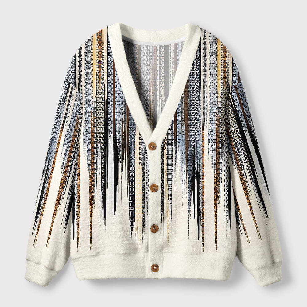Tokyo-Tiger Japanese Pattern Ugly Cardigan Sweater Sale