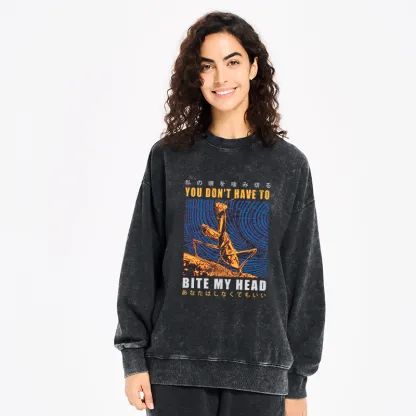 Tokyo-Tiger You Don't Have To Washed Sweatshirt