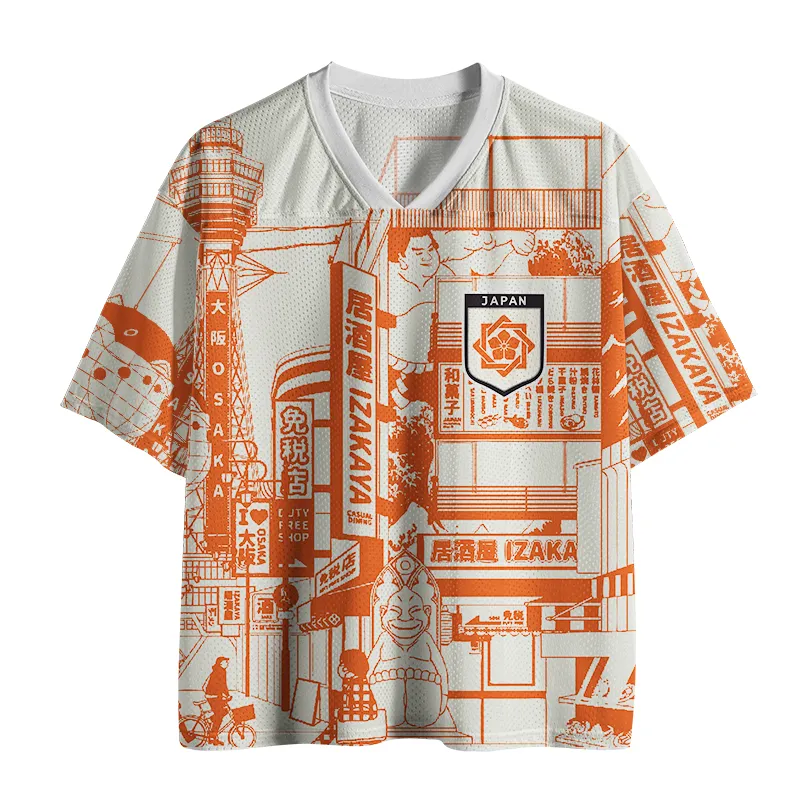 Tokyo-Tiger Izakaya Japanese Mesh Jersey