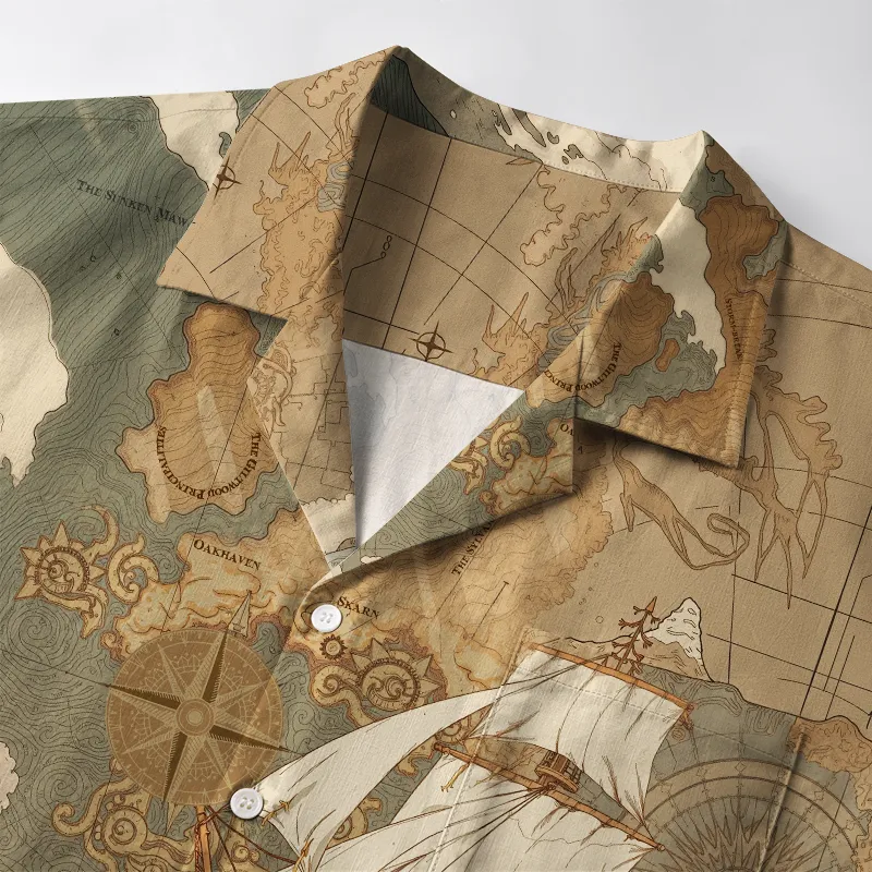 Tokyo-Tiger Sailing The Endless Seas Aloha Hawaiian Shirt