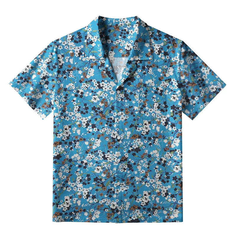 Tokyo-Tiger Delicate Blossom Aloha Hawaiian Shirt