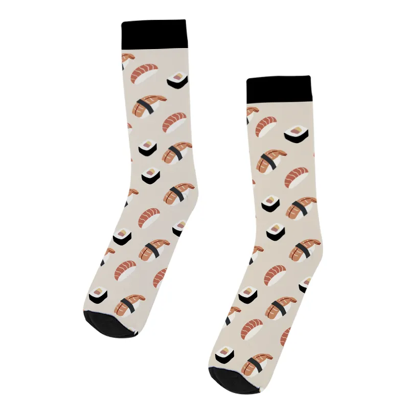 Tokyo-Tiger Sushi Celebration Socks
