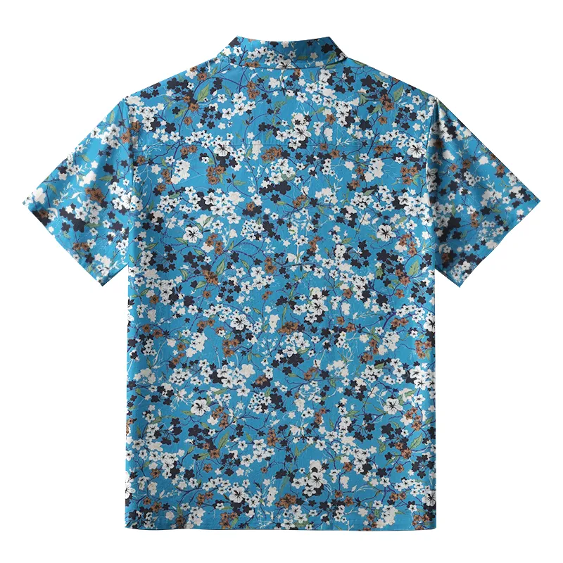 Tokyo-Tiger Delicate Blossom Button-up Shirt