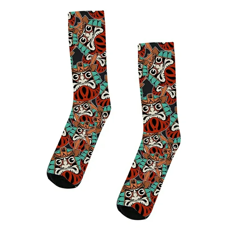 Tokyo-Tiger Japanese Daruma Socks