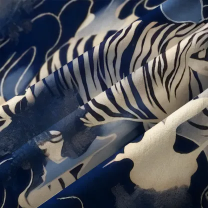 Tokyo-Tiger Tiger In The Waves Button-up Shirt