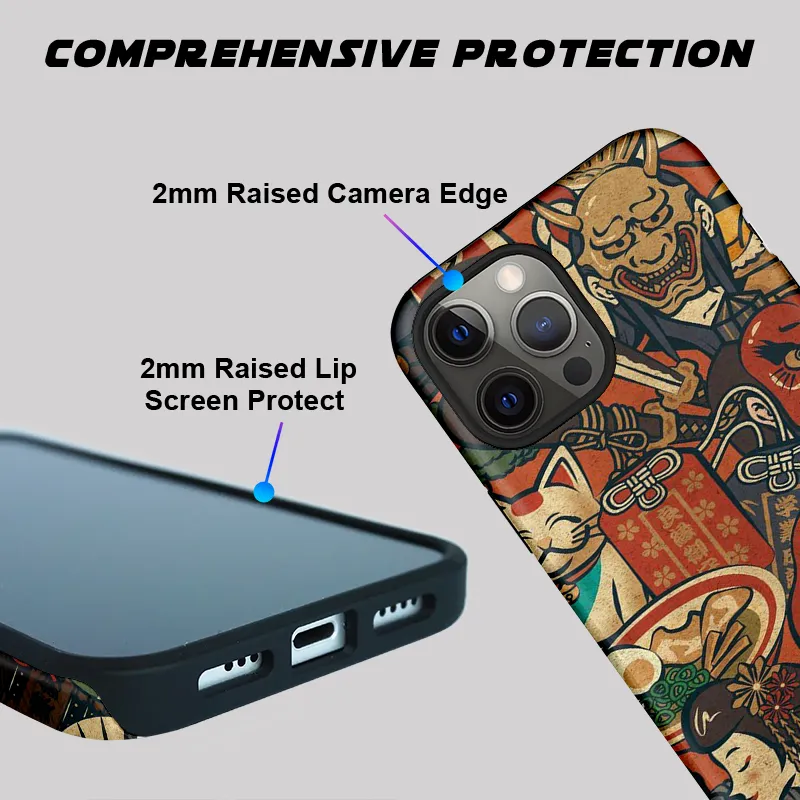 Tokyo-Tiger Japanese Traditional Elements Phone Case