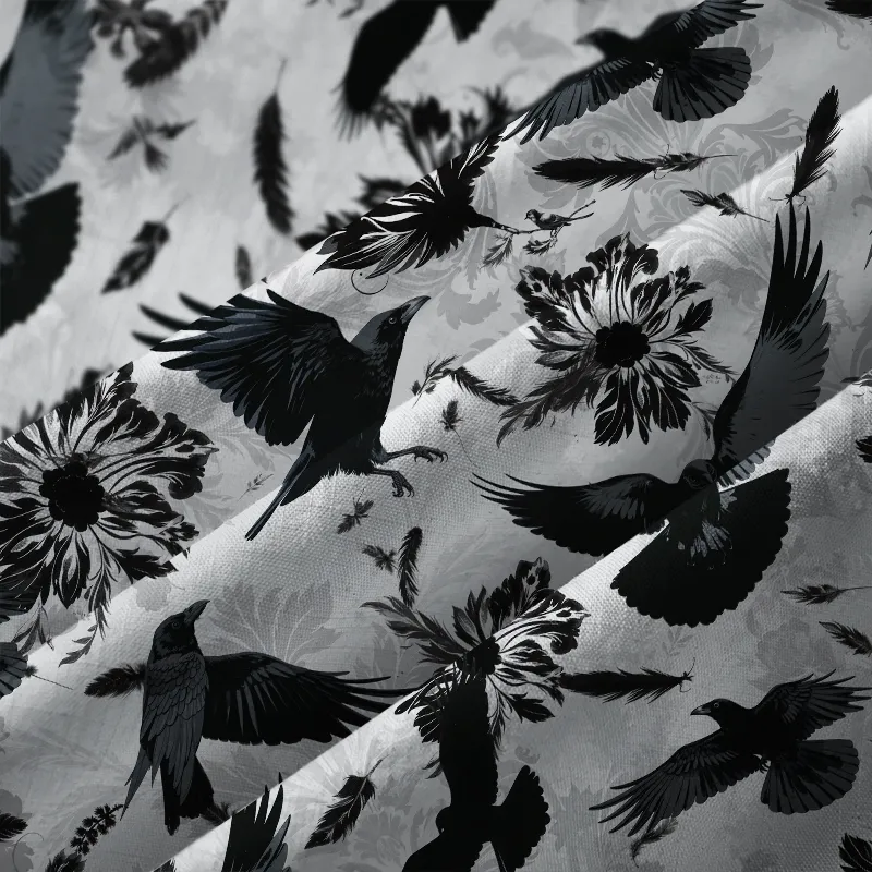 Tokyo-Tiger Crows Amongst Blossoms Aloha Hawaiian Shirt