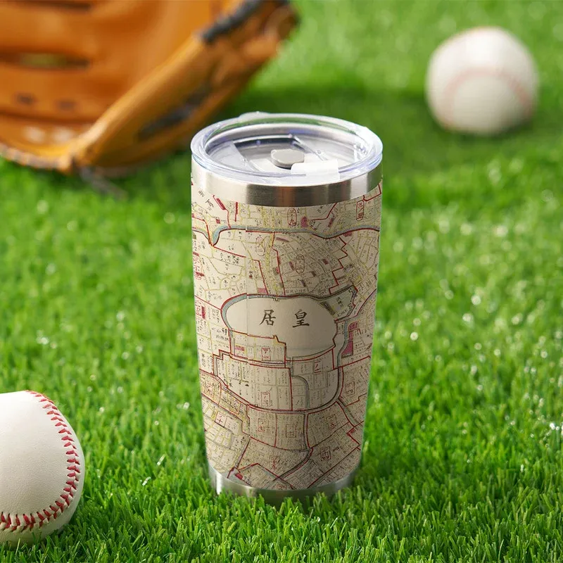 Tokyo-Tiger Vintage Historical Map 20oz Tumbler