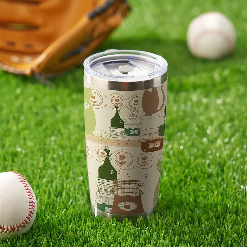 Tokyo-Tiger Cat On The Shelf 20oz Tumbler