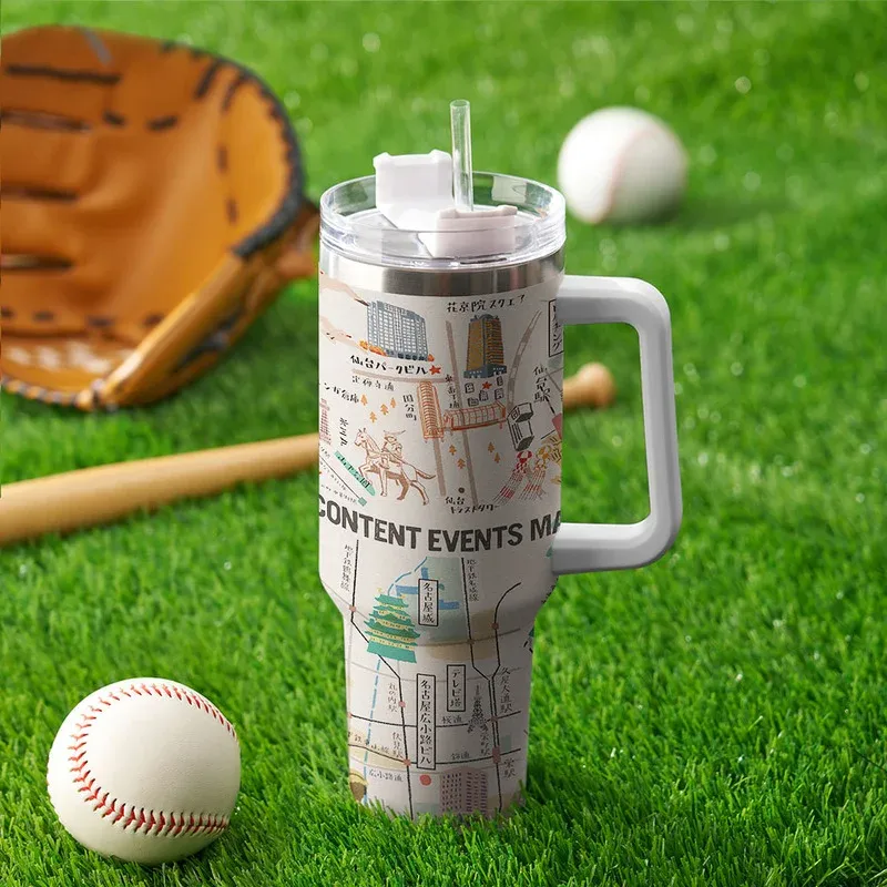 Tokyo-Tiger Tokyo Content Events Map 40oz Tumbler