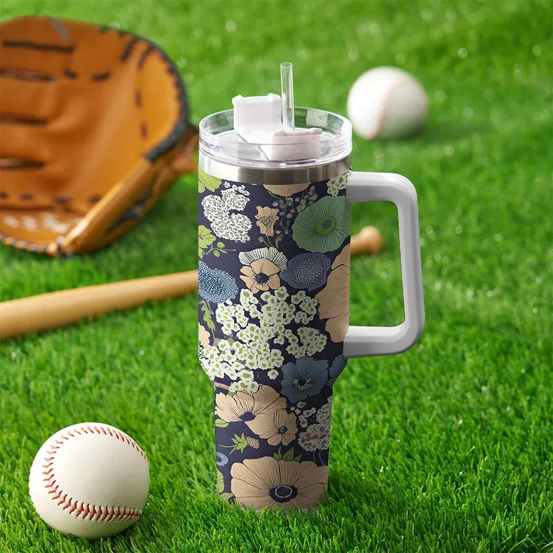 Tokyo-Tiger Blossom Burst 40oz Tumbler