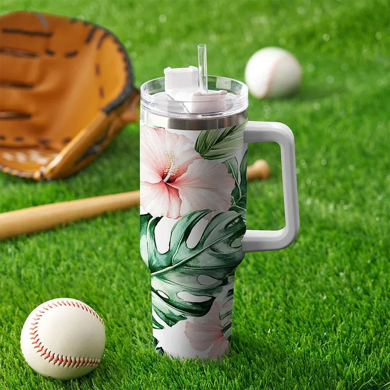 Tokyo-Tiger Island Blossoms 40oz Tumbler