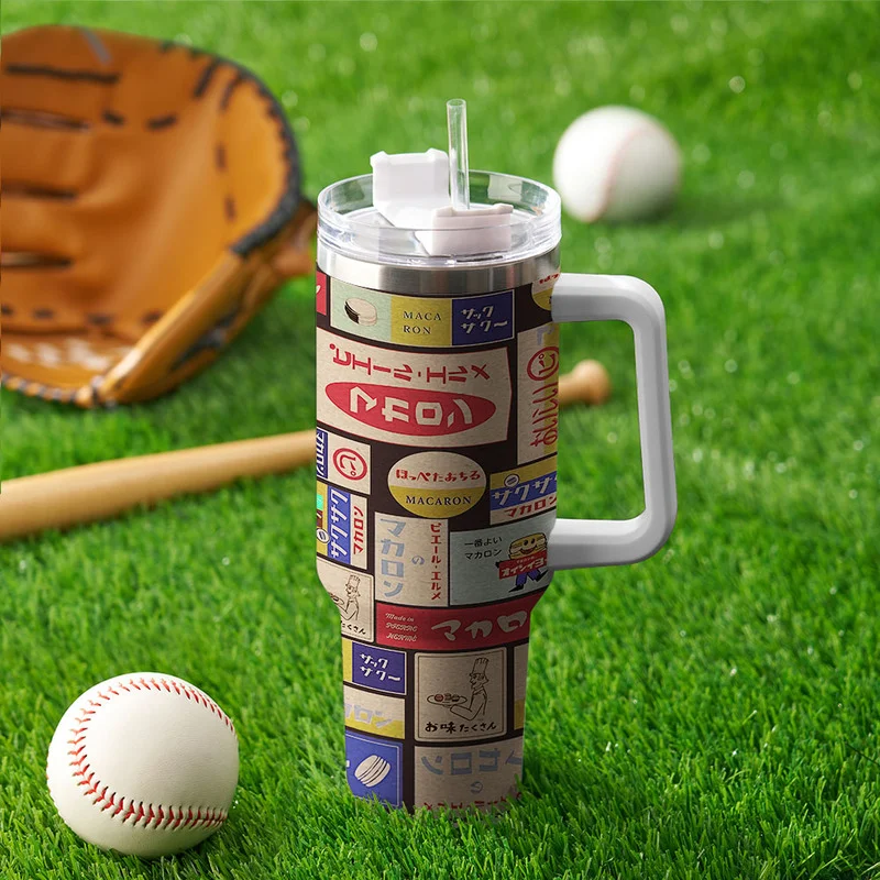 Tokyo-Tiger Gourmet Guide 40oz Tumbler