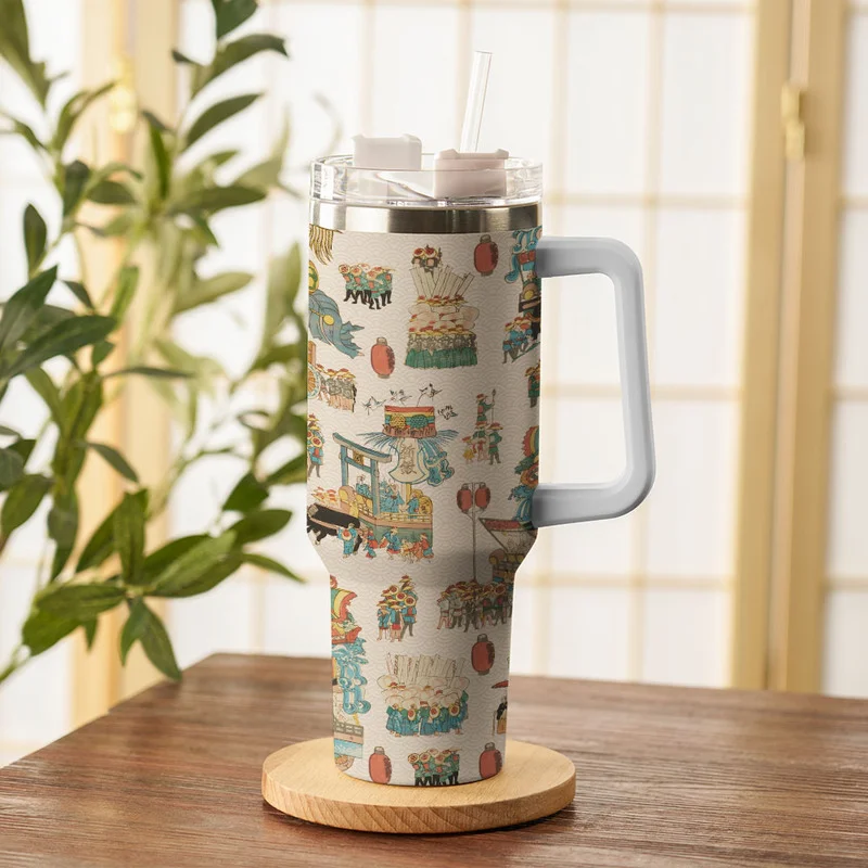 Tokyo-Tiger Traditional Celebrations 40oz Tumbler