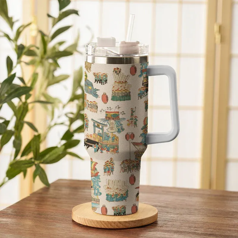 Tokyo-Tiger Traditional Celebrations 40oz Tumbler
