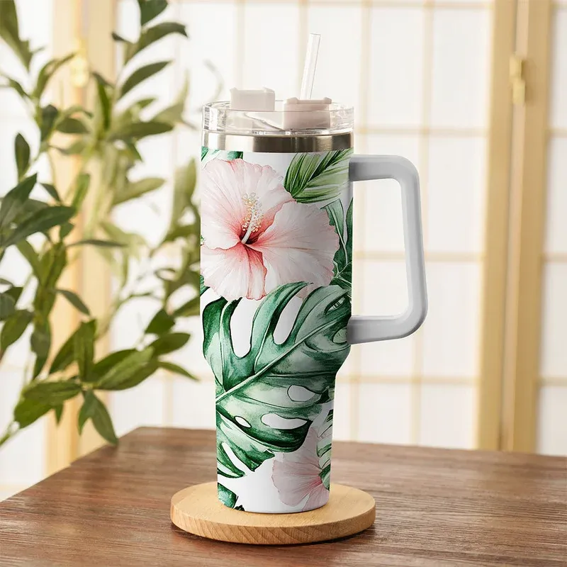 Tokyo-Tiger Island Blossoms 40oz Tumbler