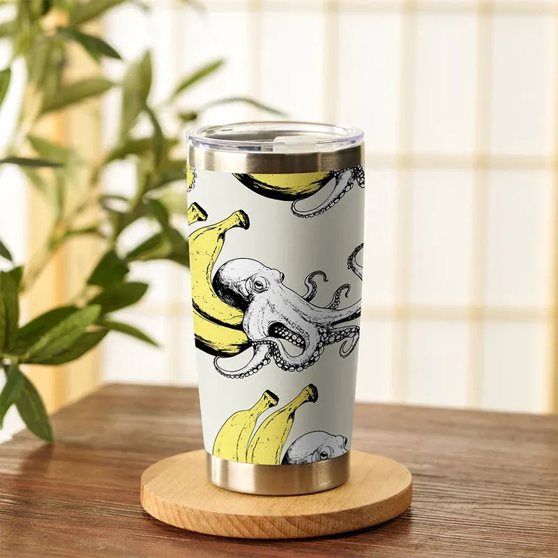 Tokyo-Tiger Octopus Disguised As A Banana 20oz Tumbler