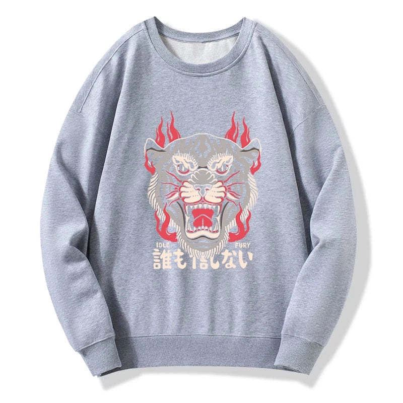 Tokyo-Tiger Retro Tiger Japanese Sweatshirt