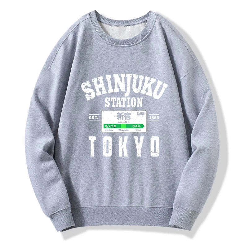 Tokyo-Tiger Shinjuku Station Yamanote Line Sweatshirt